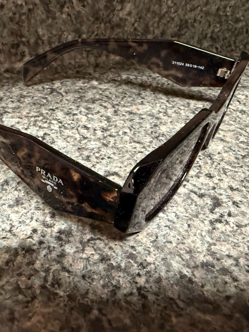 Prada Tortoiseshell Sunglasses - Brown